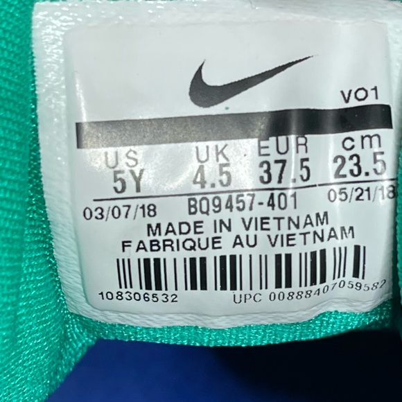 Nike PG 2.5 Racer Blue Paul George Fortnite Basketball‎ Youth Sz 5.5y BQ9457-401 - Picture 8 of 9